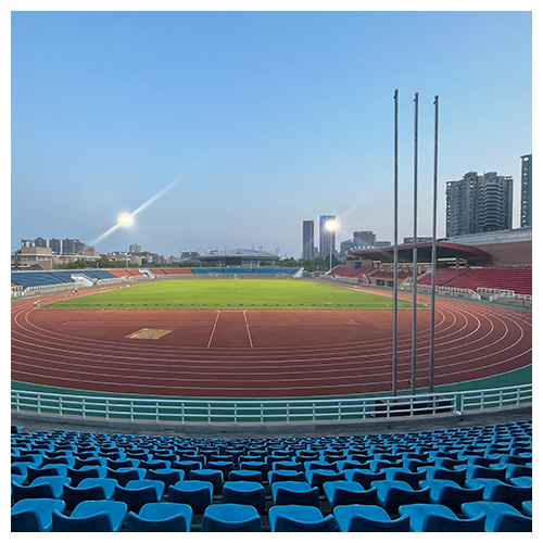 津南杭州电子科技大学混合型塑胶跑道